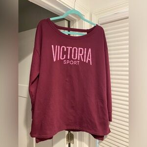 Victoria’s Secret Sport sweatshirt  BURGUNDY size L